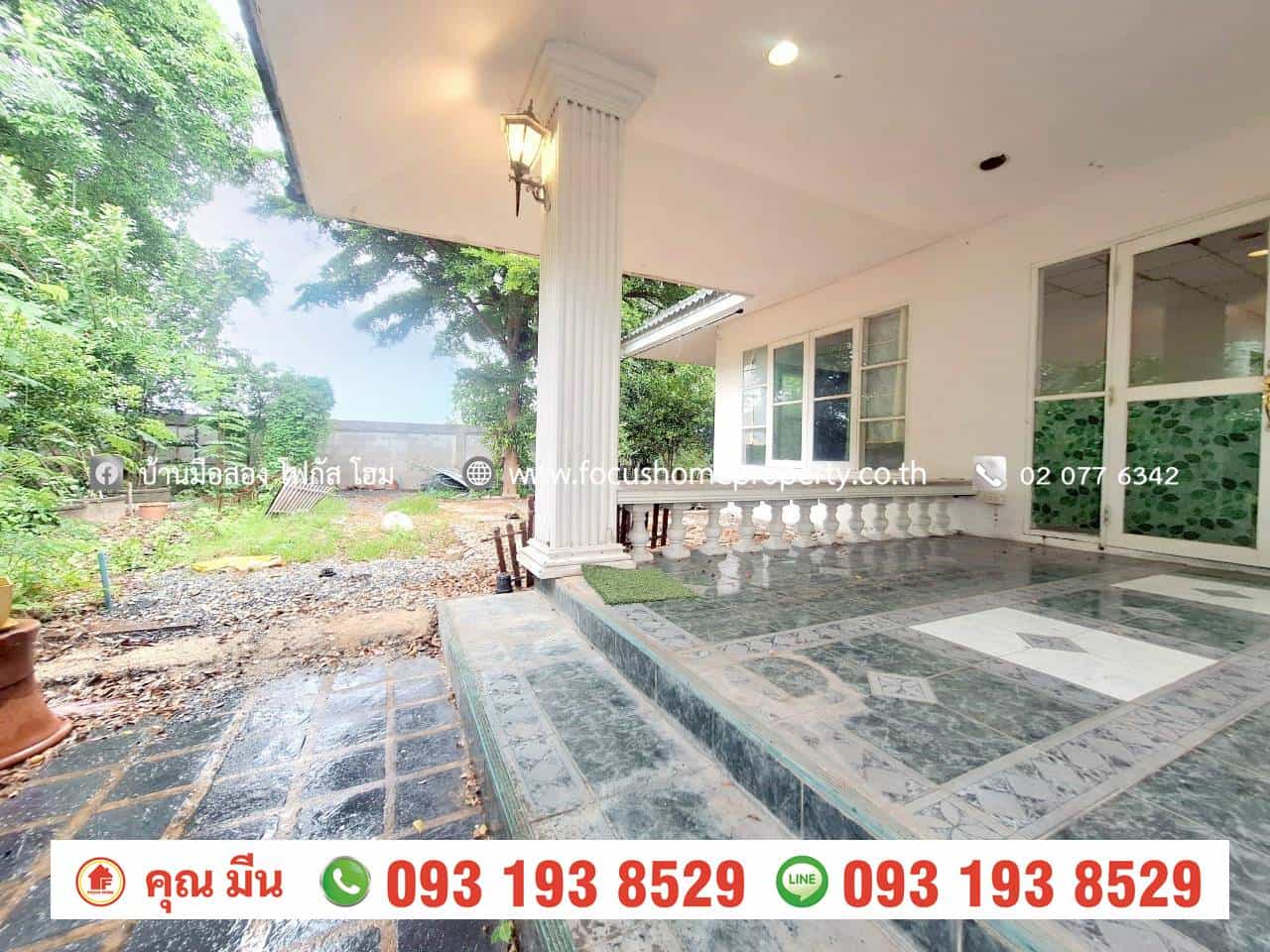 ขาย บ้านเดี่ยว 1 ชั้น หลังมุม หมู่บ้าน ธารทอง 2 วัดลาดปลาดุก